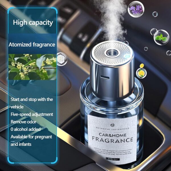 Car Diffuser For Oils - Car Humidifier Aromatherapy Oil Diffuser,120ml Car Humidifier Aromatherapy Oil Diffuser for Travel Car Home Samuliy