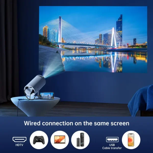 Smart Android LCD Projector - Image 3