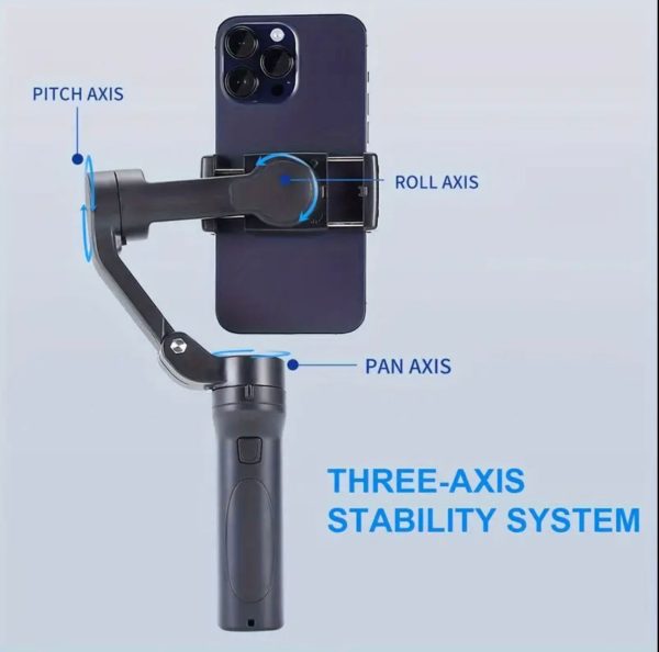 F10 3-Axis Gimbal Stabilizer Smartphone Handheld Gimbal for iPhone 14 pro max/Xiaomi/Huawei