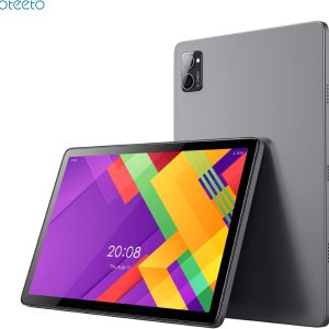 Oteeto TAB 11 Pro Tablet/10.1 Inch IPS LCD/8GB RAM + 512 GB ROM/5G Network/6000 mAh/8MP Front + 13MP Rear Camera/Octa Core 1.3GHz/Android 13/Includes Keyboard,Touch Pen,Mouse (Gray)